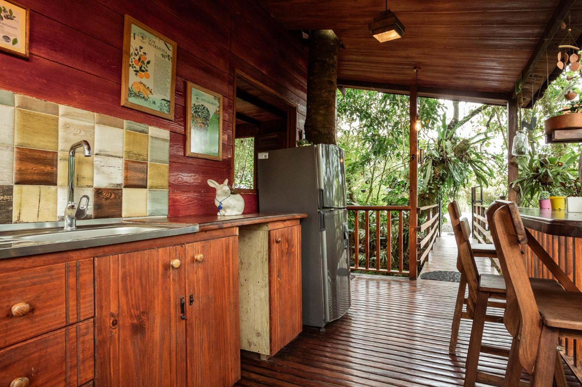 Tominejo Ecolodge - Casas En Los Arboles Neira Bagian luar foto